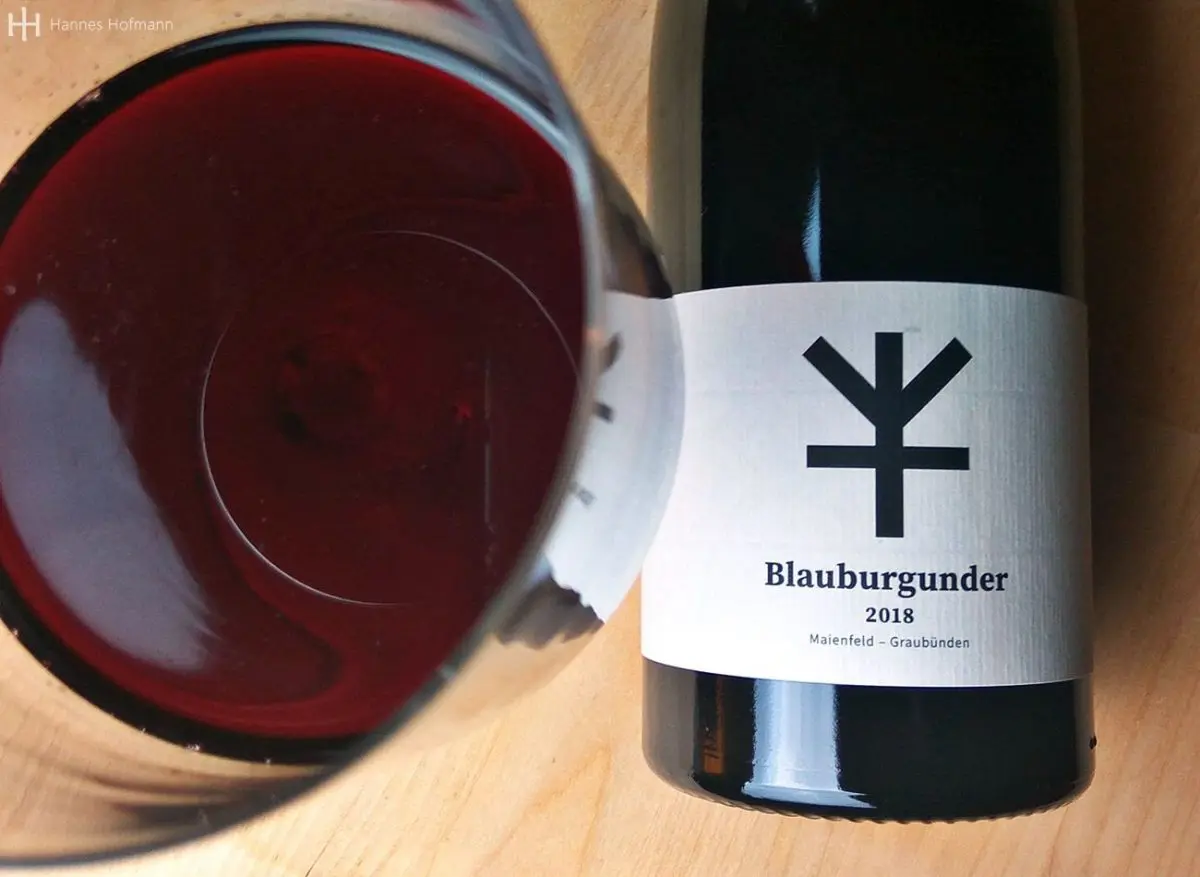 Blauburgunder 2018 von Christina Maurer und Peter Flisch - Weingut Schnell - Graubünden