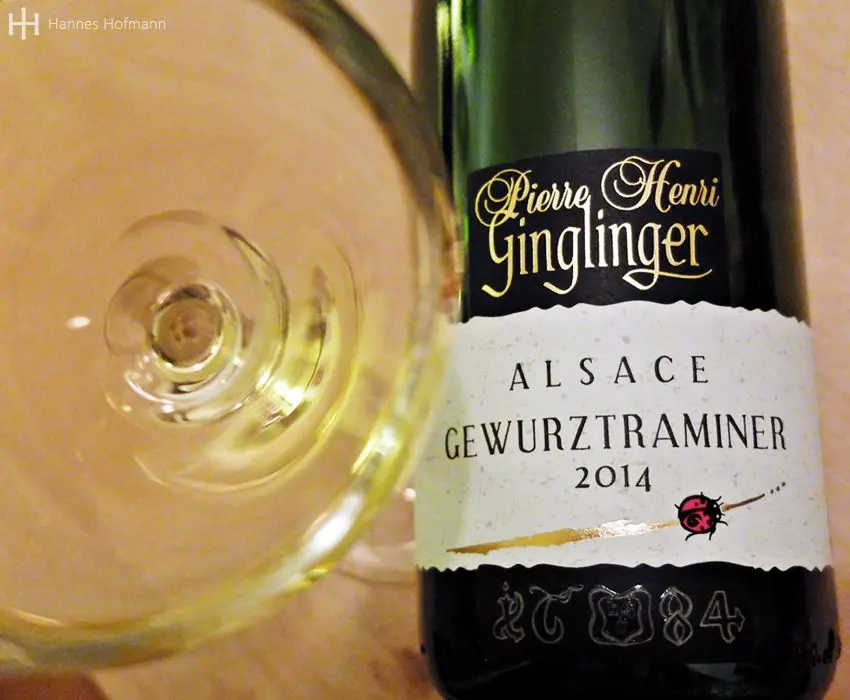 2014er Gewürztraminer - bio - Pierre Henri Ginglinger - Eguisheim - Elsass