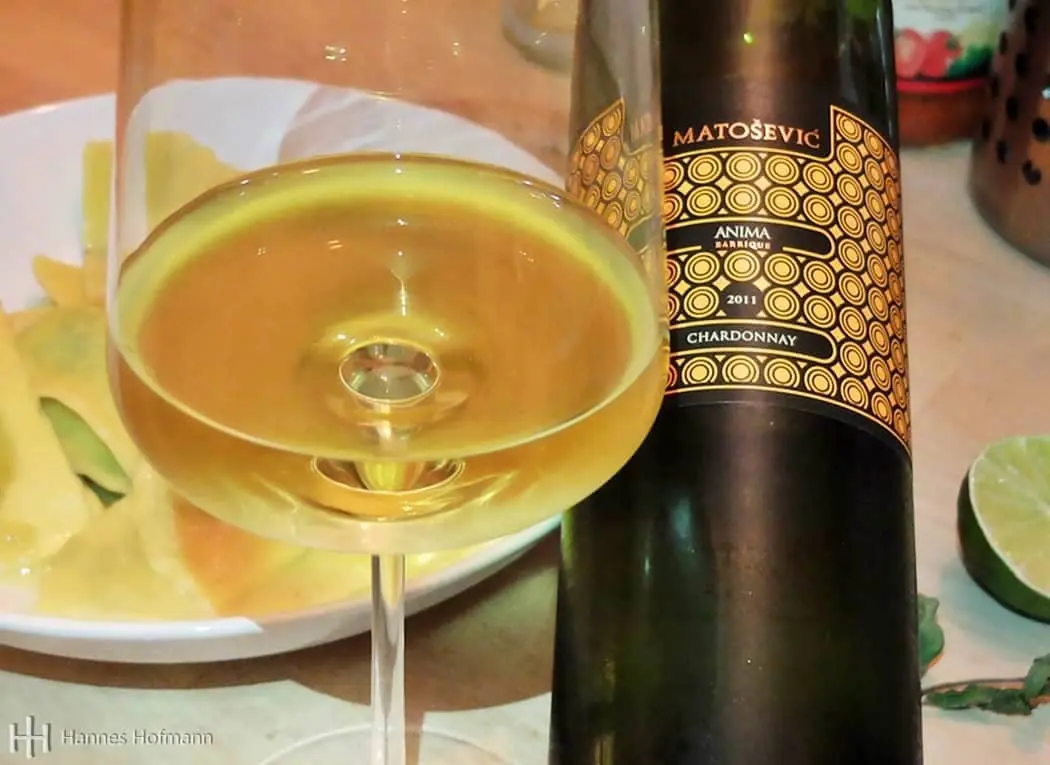 Chardonnay von Matošević - Anima Barrique - 2011 - Istrien - Kroatien
